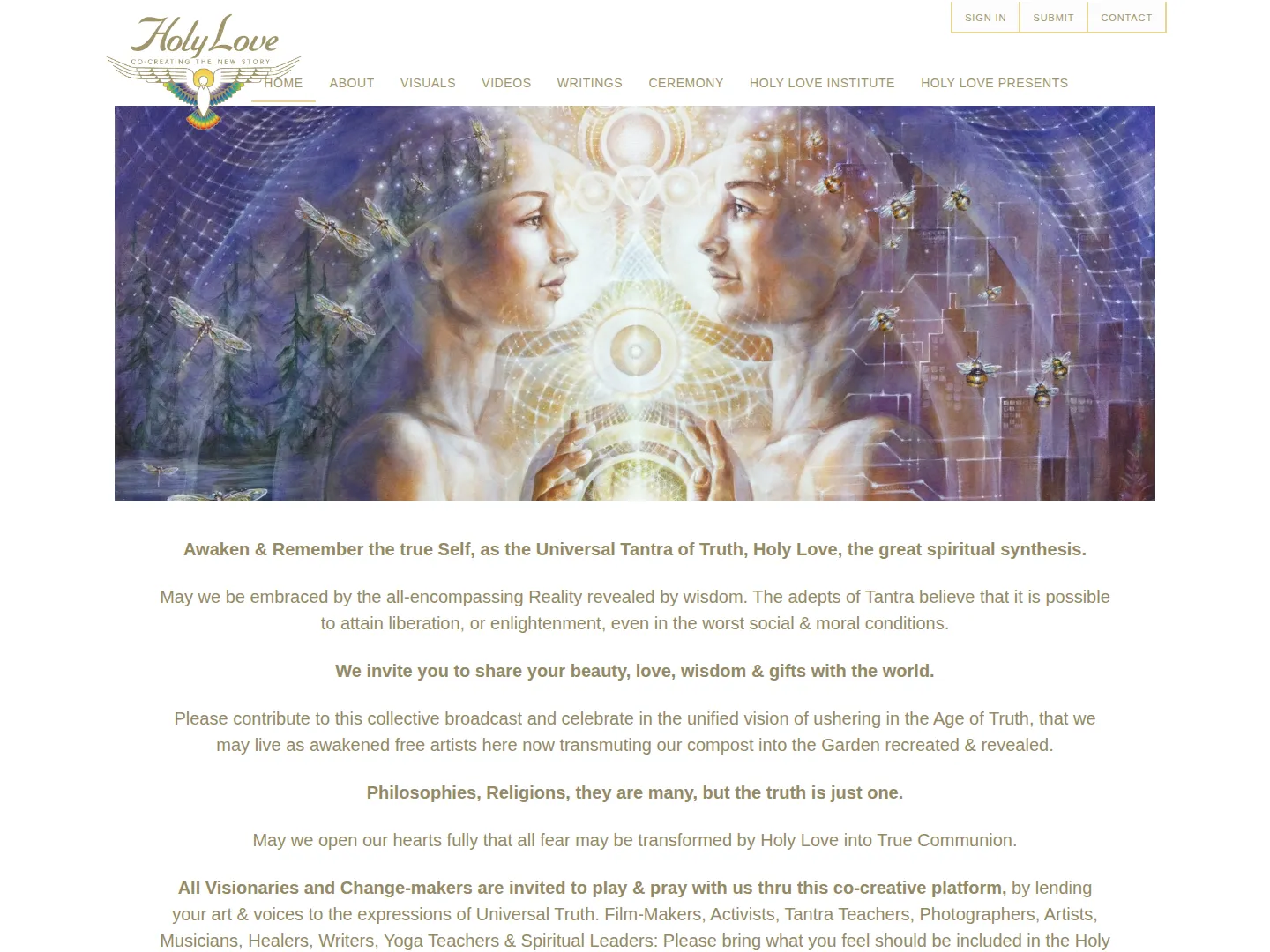 Holy Love Arts project
