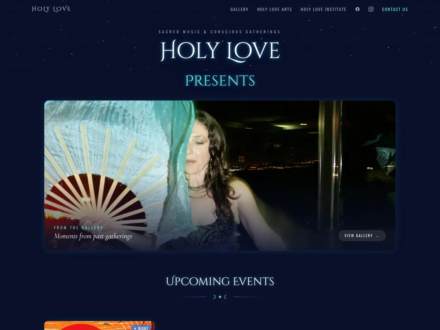 Holy Love Presents project