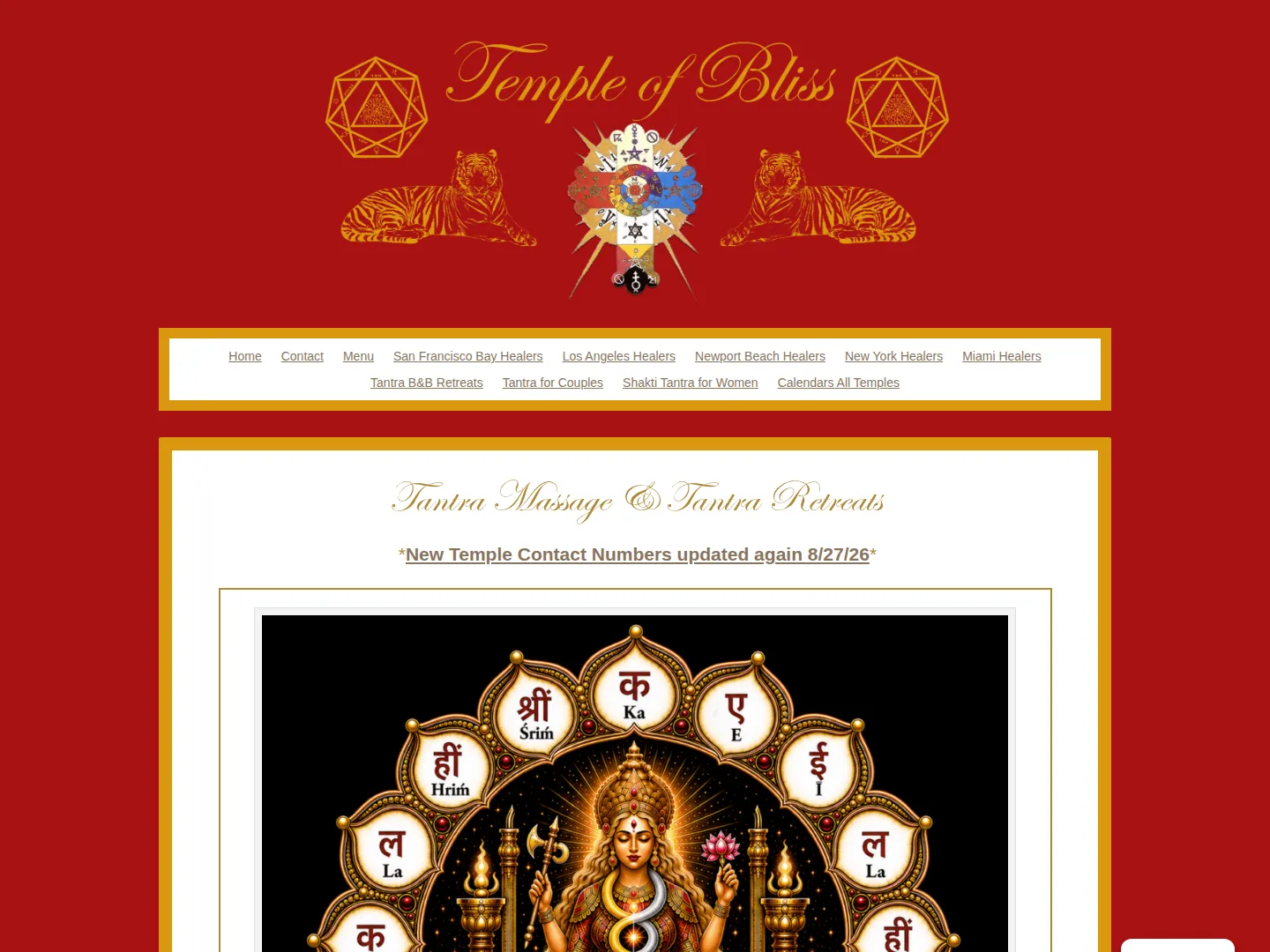 Temple of Bliss project