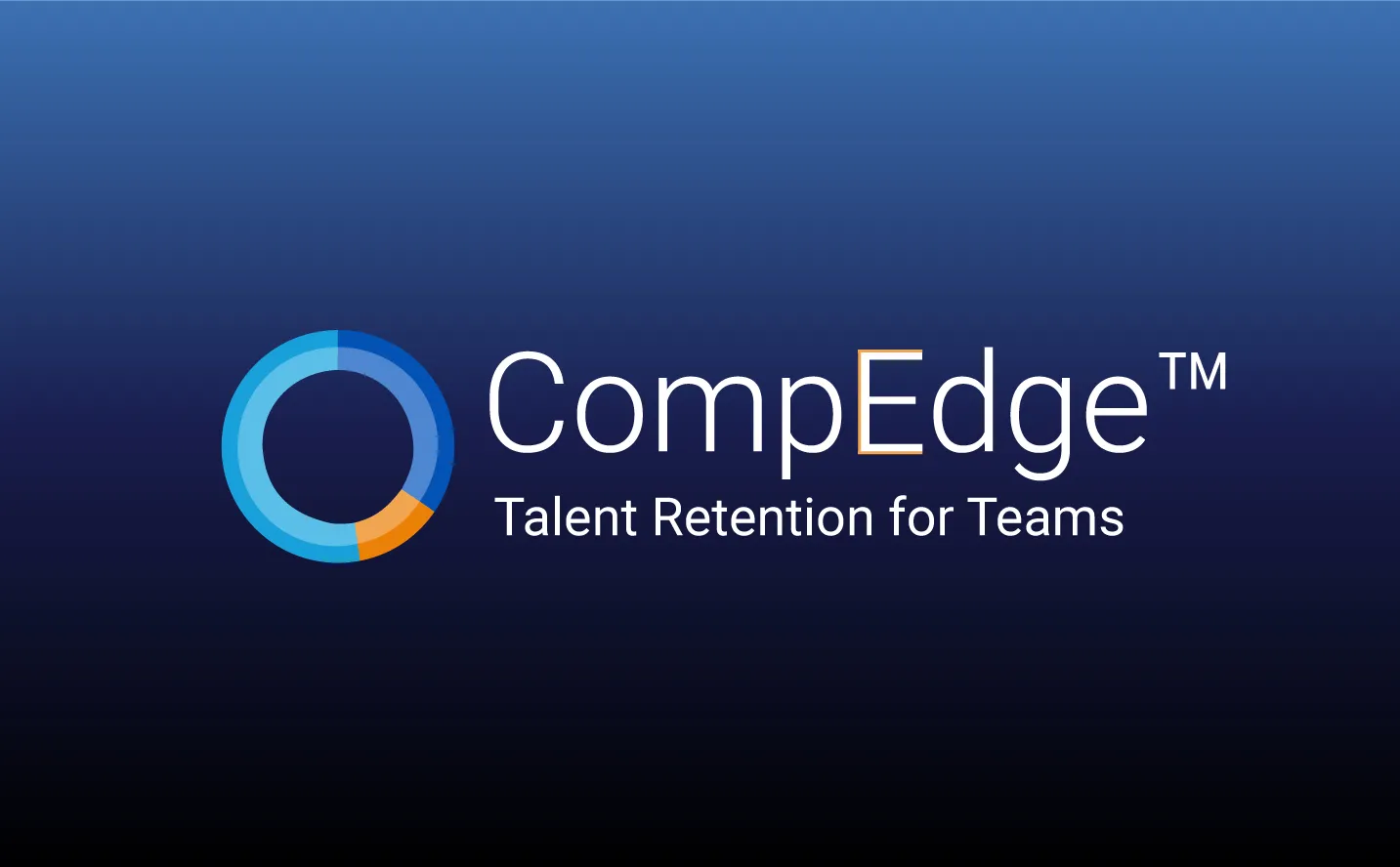 CompEdge: CE logo against blue gradiant background